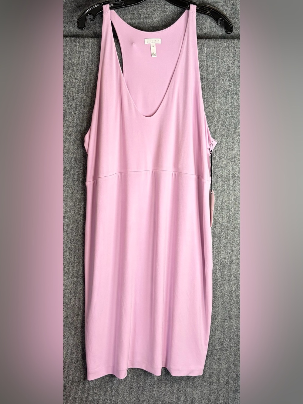 Leith Light Pink Midi Tank Dress